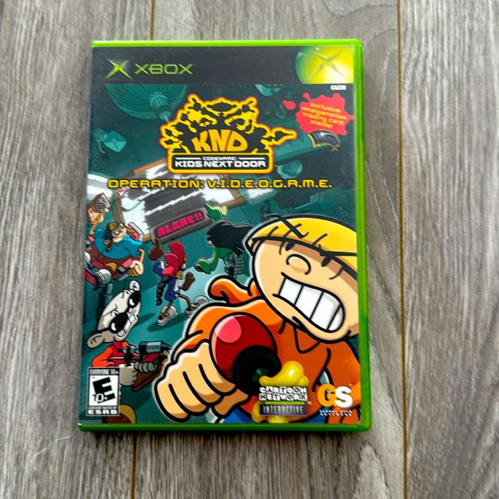 Codename Kids Next Door Operation VIDEOGAME Xbox video game